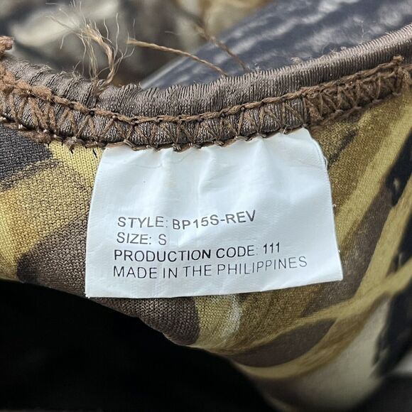 Bone Dry Camouflage Real Tree Print Mossy Oak Hunting Overalls Size Small - Picture 8 of 8